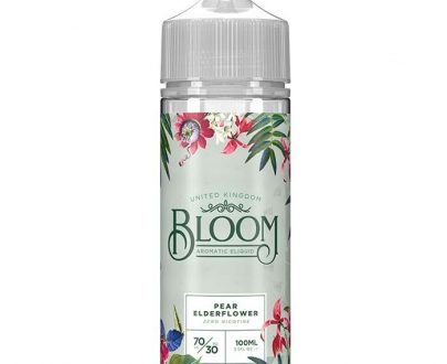 Bloom - Pear Elderflower 100ml Short Fill E-liquid BEELE8BPE1000