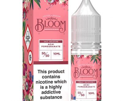 Bloom – Acai Pomegranate Nicotine Salt E-liquid BEEL3CBKA1010