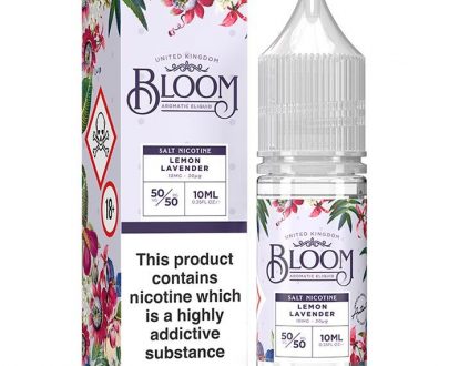 Bloom - Lemon Lavender Nicotine Salt E-liquid BEEL41BLL1020
