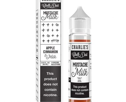 Charlie's Chalk Dust - Mustache Milk 50ml Short Fill E-Liquid CCEL04MM55000