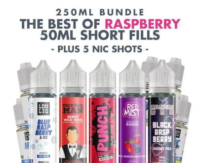 Best of Raspberry E-Liquids Juice Pack - 250ml Bundle VBBU9DBREA7E4
