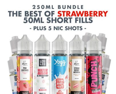 Best of Strawberry E-Liquids Juice Pack - 250ml Bundle VBBU82BSEAAF8