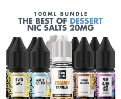 Best Dessert E-Liquids 10 x 10ml Nic Salt Bundle - 20mg VBBU94BDEC8A4