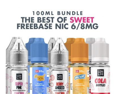 Best Sweet E-Liquids 10 x 10ml Bundle - 6/8mg VBBU72BSE9539