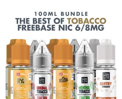Best Tobacco E-Liquids 10 x 10ml Bundle - 6/8mg VBBU02BTEB3D9
