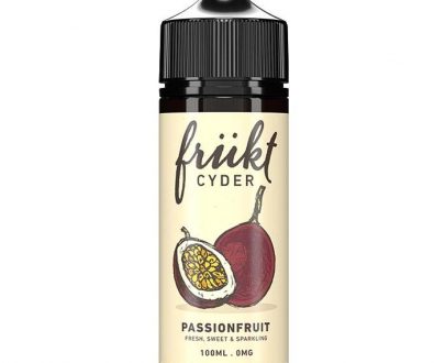 Frukt Cyder E-liquid - Passionfruit 100ml Short Fill FCEL0DFCE1000