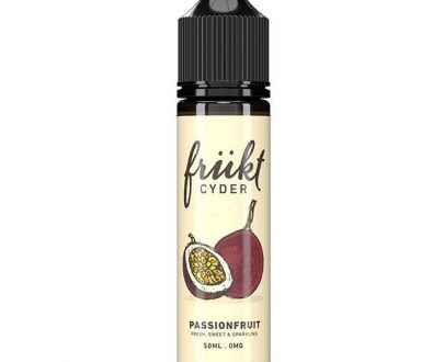 Frukt Cyder E-liquid - Passionfruit 50ml Short Fill FCELECFCE5000