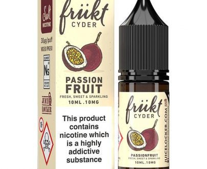 Frukt Cyder - Passion Fruit Nicotine Salt E-liquid FCEL8DFCP1010