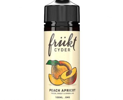 Frukt Cyder E-liquid - Peach Apricot 100ml Short Fill FCEL9BFCE1000