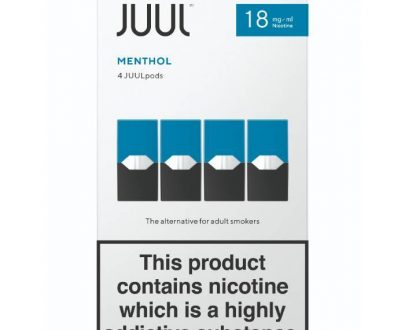JUUL Pods Menthol x 4 JUEL03PMX2M18