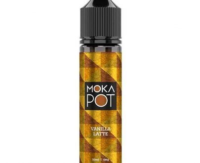 Moka Pot - Vanilla Latte E-liquid - Coffee E-liquid MPELECVLE5000