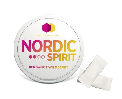 Nordic Spirit Wildberry Nic Pouches nordicspiritpouches Wildberry6mg