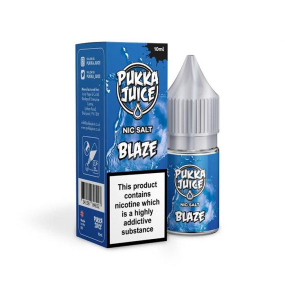 Pukka Juice Blaze 10ml Nicotine Salt E-Liquid PJEL5CB1N1010