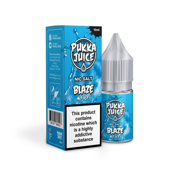 Pukka Juice Blaze No Ice 10ml Nicotine Salt E-Liquid PJEL2BBNI1010