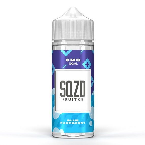 SQZD - Blue Raspberry 100ml Short Fill E-Liquid SEELE6SBR1000