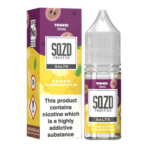 SQZD - Grape Pineapple Nicotine Salt E-liquid SEEL1FSGP1020