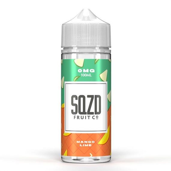 SQZD - Mango Lime 100ml Short Fill E-Liquid SEELDDSML1000