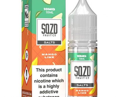 SQZD - Mango Lime Nicotine Salt E-liquid SEELE9SML1020