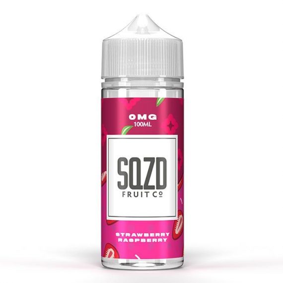 SQZD - Strawberry Raspberry 100ml Short Fill E-Liquid SEEL98SSR1000