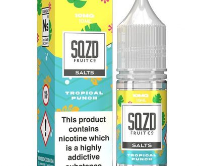 SQZD - Tropical Punch Nicotine Salt E-liquid SEEL67STP1010