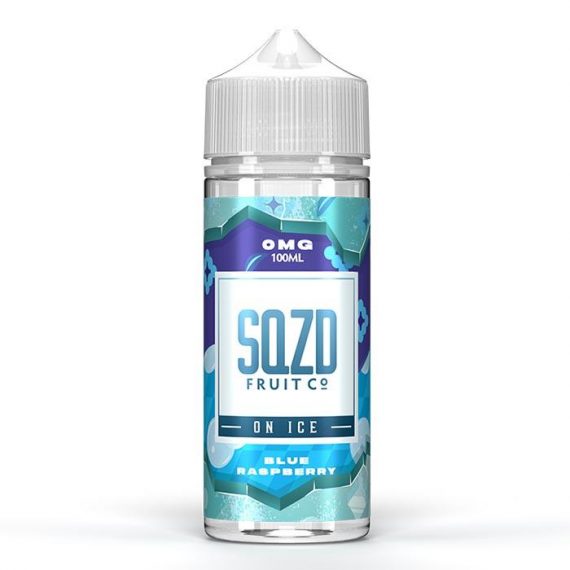 SQZD On Ice - Blue Raspberry On Ice 100ml E-Liquid SEEL6ESIB1000