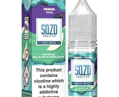 SQZD On Ice - Apple Blackcurrant Nicotine Salt E-liquid SEELE0SIA1020
