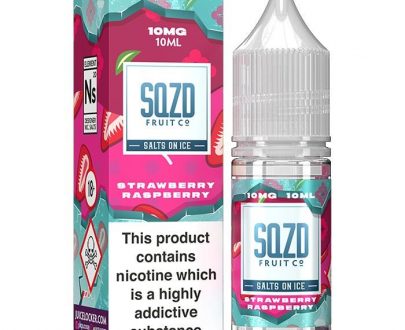 SQZD On Ice - Strawberry Raspberry Nicotine Salt E-liquid SEELC0SIS1020