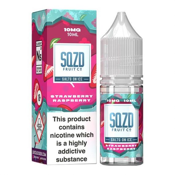 SQZD On Ice - Strawberry Raspberry Nicotine Salt E-liquid SEELC0SIS1020