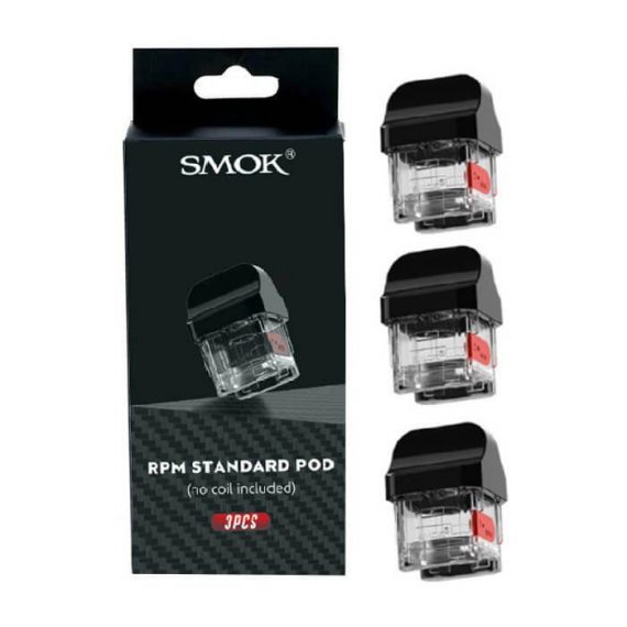 Smok RPM Standard Replacement Pods Only - Pack of 3 SMPOBBRSR8BB6