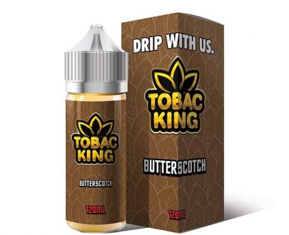 Tobac King Butterscotch 100ml Short Fill E-Liquid CKEL4DTKB1000