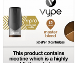 Vype ePen 3 vPro – Master Blend Cartridges (Pack of 2) VYELC0E3V2M12