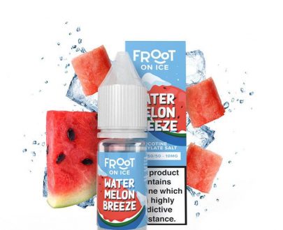 Froot Salt On Ice Watermelon Breeze 10ml Nic Salt FEEL6AFSI1020