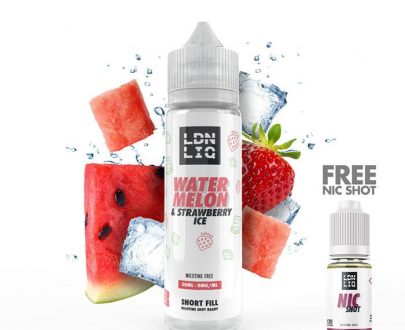 LDN LIQ Strawberry & Watermelon Ice 50ml E-Liquid LLEL94SWI5000