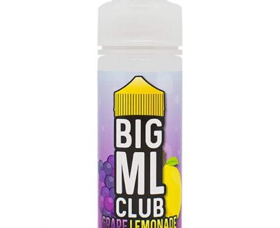 Big ML Club - Grape Lemonade 100ml Short Fill E-Liquid BMFL59GL11000