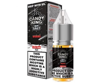 Candy King on Salt Worms 10ml Nic Salt E-Liquid CKELDASW11020