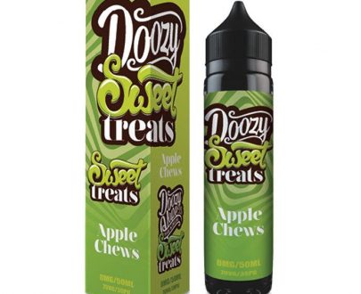 Doozy Vape Sweet Treats - Apple Chews 50ml Short Fill E-Liquid DVELCCSTA5000