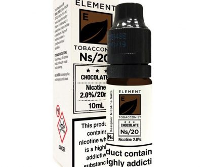Element NS20 Series - Chocolate Tobacco E-Liquid ELELBDNSC1020