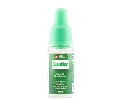 UK Ecig Store TPD Green Mint E-Liquid UETFFBTGM1000