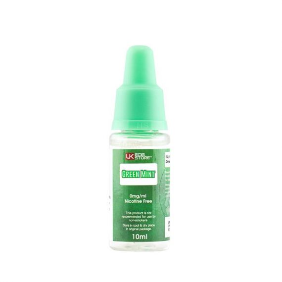 UK Ecig Store TPD Green Mint E-Liquid UETFFBTGM1000