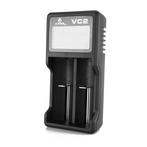 XTAR VC2 USB Li-ion Batery LCD Charger XTAC79VUL45F3