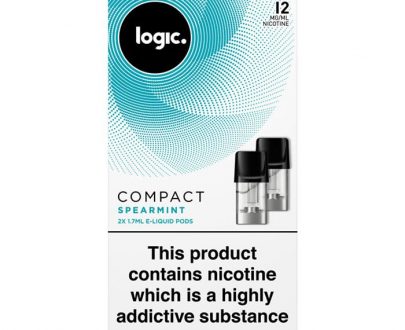 Logic Spearmint - Compact Vape Pods LOPO12SCV2M06