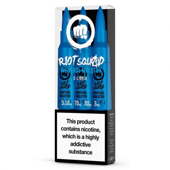 Riot Squad E-Liquid - Menthol Molotov E-Liquid RSFLDBRSM7187