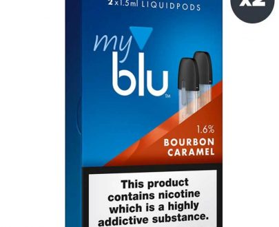 Myblu Liquid Replacement Pods - Bourbon Caramel BLFL0CMLR08