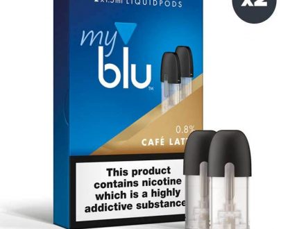 Myblu Liquid Replacement Pods - Cafe Late BLFLD1MLR08