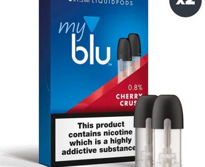 Myblu Liquid Replacement Pods - Cherry Crush BLFLA2MLR08