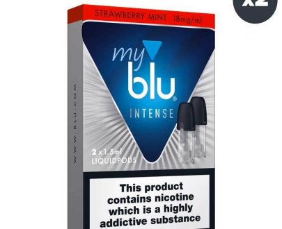 Myblu Liquid Replacement Pods - Strawberry Mint - 1.8% (NS) Intense BLFLE4MLR18
