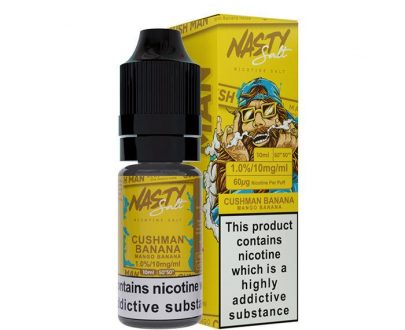 Nasty Salt - Cushman Banana Nicotine Salt 10ml E-Liquid NJEL20NSC1010