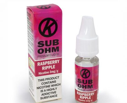 OK Sub Ohm E-Liquid - Raspberry Ripple 10ml OSELE6RR11003