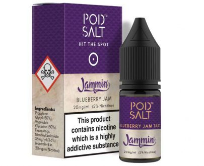 Pod Salt Fusions Blueberry Jam Tart 10ml Nic Salt E-Liquid PSEL4FFBJ1020