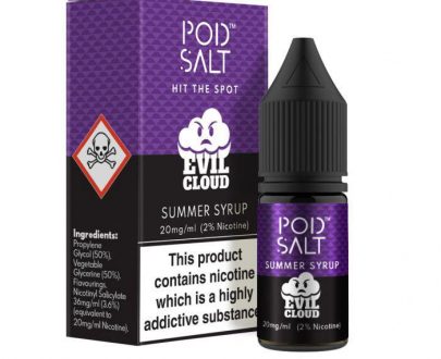 Pod Salt Fusions Summer Syrup 10ml Nic Salt E-Liquid PSELC2FSS1020